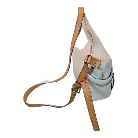 Fossil Women Two-Tone Leather Crossbody Handbag Size Medium. - Picture 14 of 14